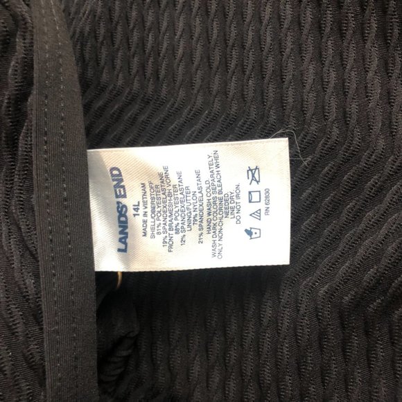 Lands End One-Piece Swimsuit - Picture 3 of 4